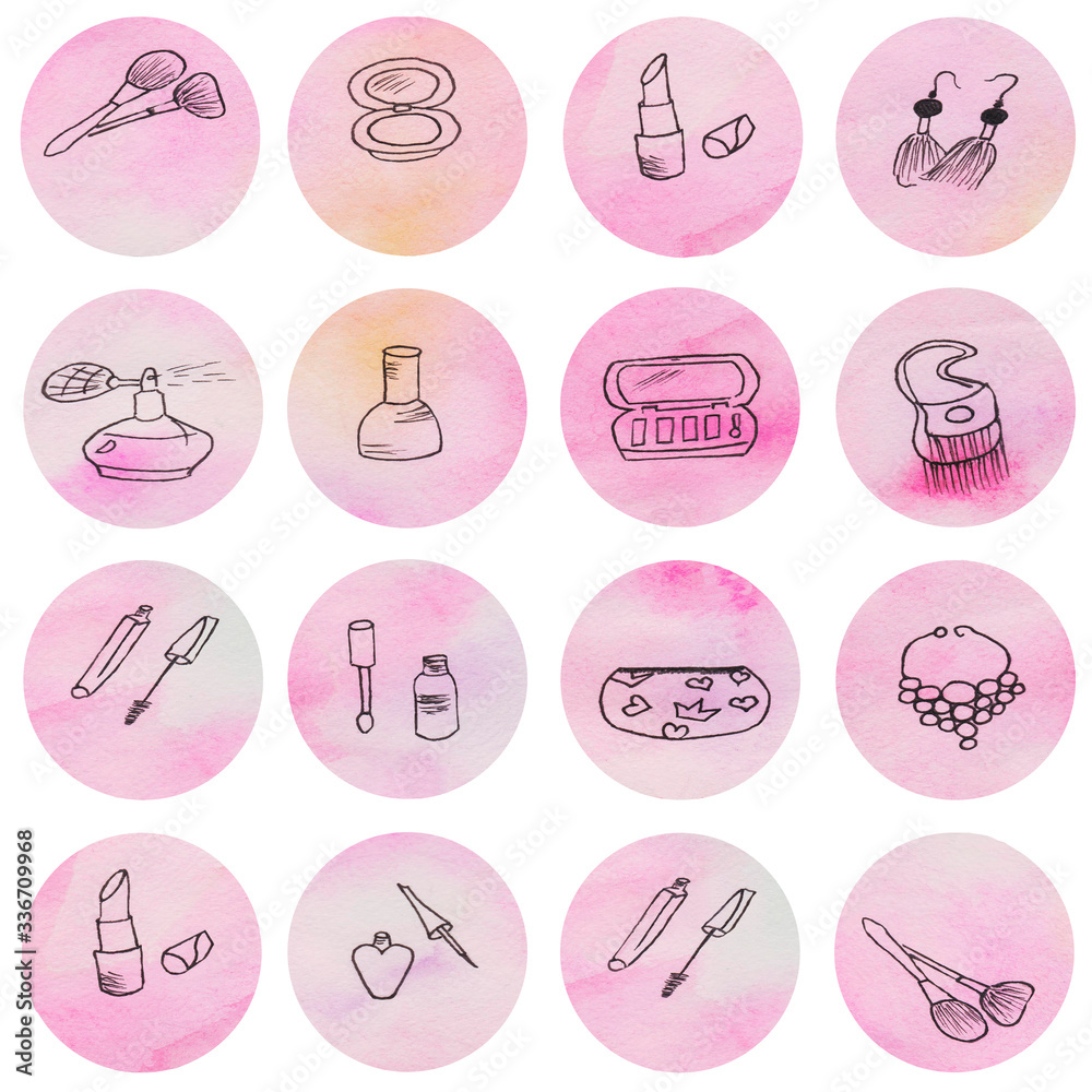 accessories women's little things, earrings, lipsticks, bag. cosmetics,make up accessories women's little things, earrings, lipsticks, bag. cosmetics,make up