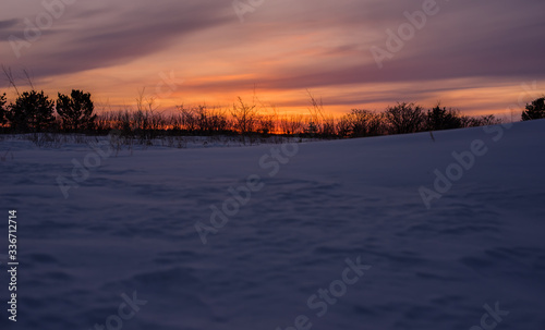 Winter Sunset © Krista