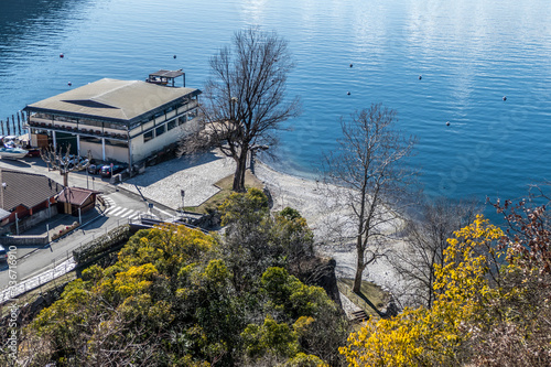 aerial view of Caldè in Castelveccana photo