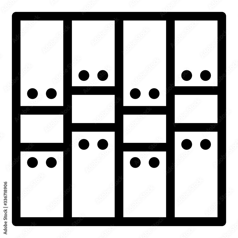 Industry paving icon. Outline industry paving vector icon for web design isolated on white background