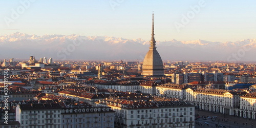 Skyline di Torino - mole Antonelliana