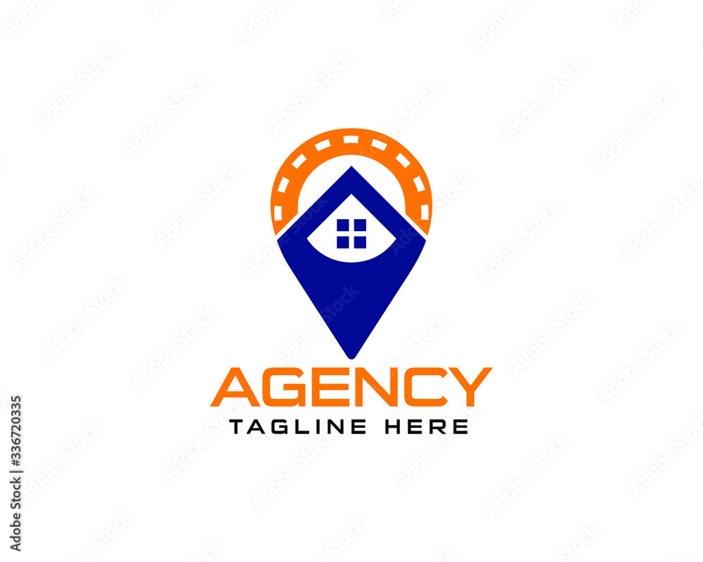 Home Metro map location logo design template fully vector Home Metro map location logo design template fully vector