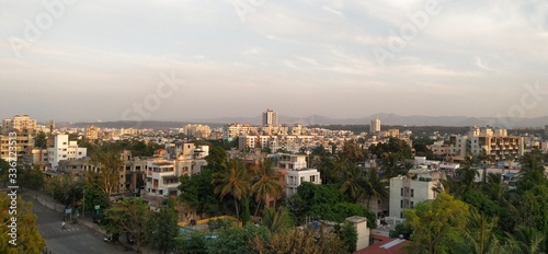 Fototapeta Naklejka Na Ścianę i Meble -  Cityscape of pune city 