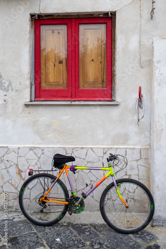 Italy, Campania Procida - bicycle