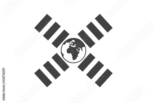 Wireless signal icon vector