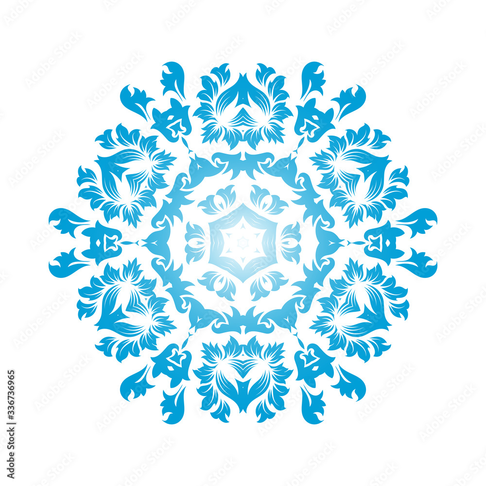 Circle Snowflake Circle Snowflake