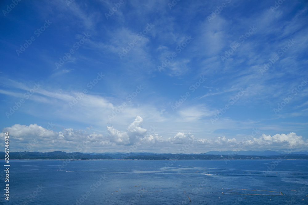 和歌山県串本町潮岬から見た太平洋