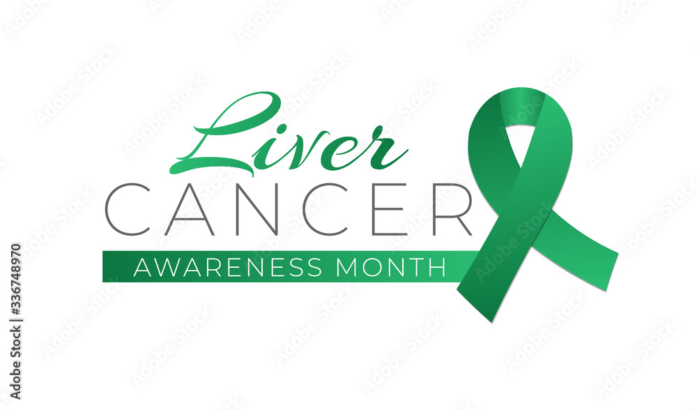 Liver Cancer Awareness Month Isolated Logo Icon Sign Liver Cancer Awareness Month Isolated Logo Icon Sign