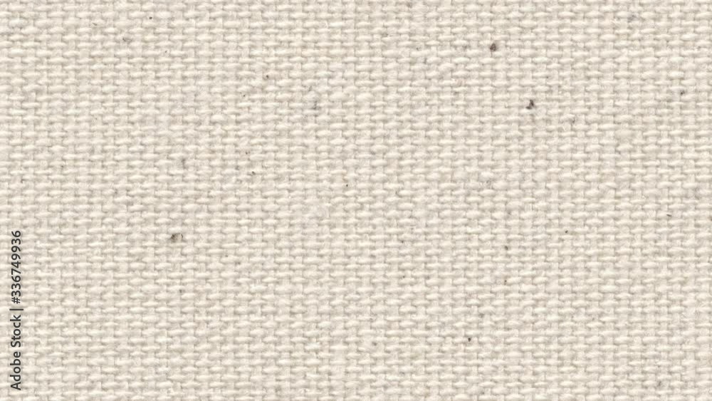 Stop motion animated seamless loopable linen canvas background