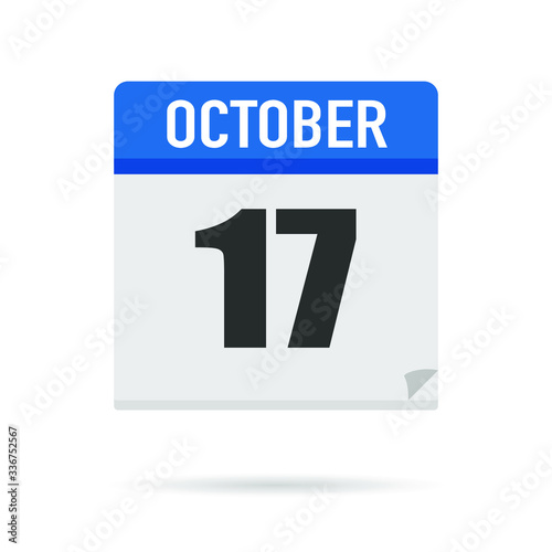 Blue Calendar icon flat style. Date, day, month. Vector illustration background for reminder, app, UI, event, holiday, office document and logo. isolated object and symbol. from year collection