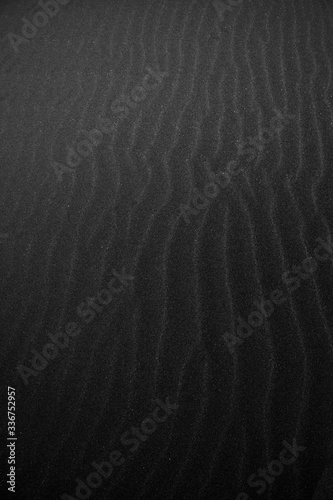 black sand background