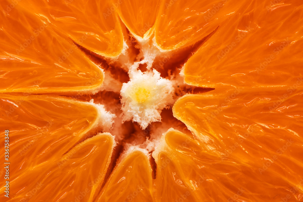 Macro image of ripe orange, small depth of field. Blurred fruit background Macro image of ripe orange, small depth of field. Blurred fruit background