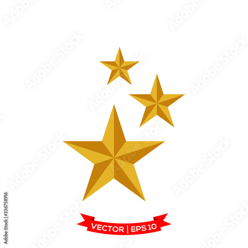 star icon in trendy flat style  star symbol