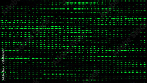 Abstract glitch background. Vector particle pattern. Corrupted code. Computer Virus.
