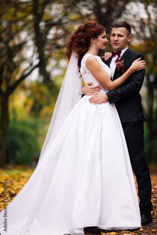 european happy romantic couple celebrating their marriage