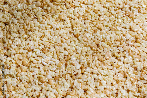 Rice Krispies Treat texture