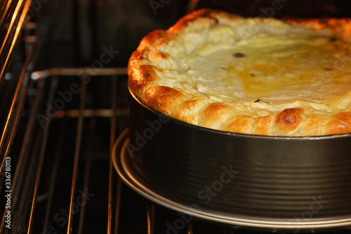 Obraz na płótnie Romanian Easter bread – Pasca w salonie