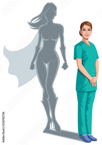 Nurse Superheroine Shadow