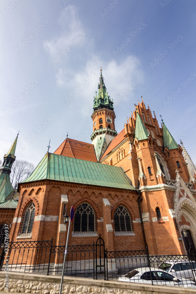 Fototapeta premium St. Joseph's Church in Krakow (Poland)