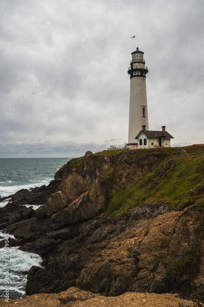 Lighthouse of the Point of the Dove of the California coast