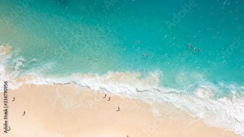 waves on the beach in Bali
Nusa Penida