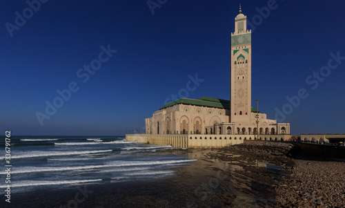 Hassan II Moschee in Casablanca Marokko