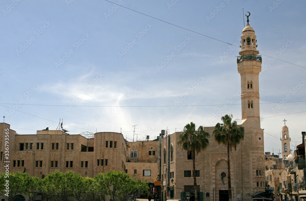 Mosque of Omar,  mosque in the Old City of Bethlehem, West Bank, Palestine, Israel