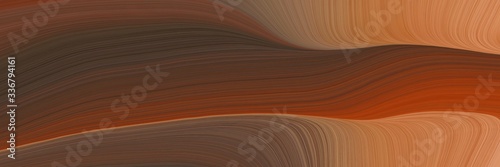 modern moving header with old mauve, peru and sienna colors. graphic with space for text or image. can be used as header or banner © Eigens
