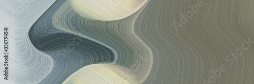 modern flowing header with gray gray, pastel gray and silver colors. graphic with space for text or image. can be used as header or banner © Eigens