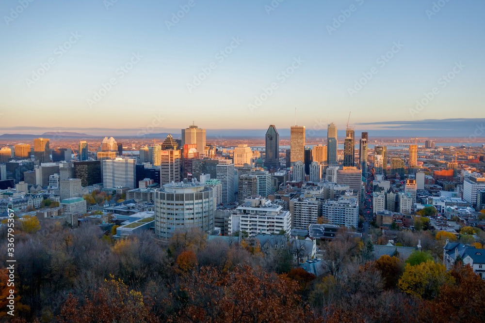 Obraz premium Montreal Observation deck