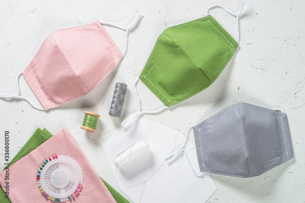 Zero waste face mask, virus protection. Zero waste face mask, virus protection.