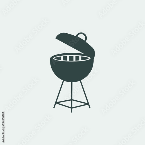 barbecue grill vector illustration