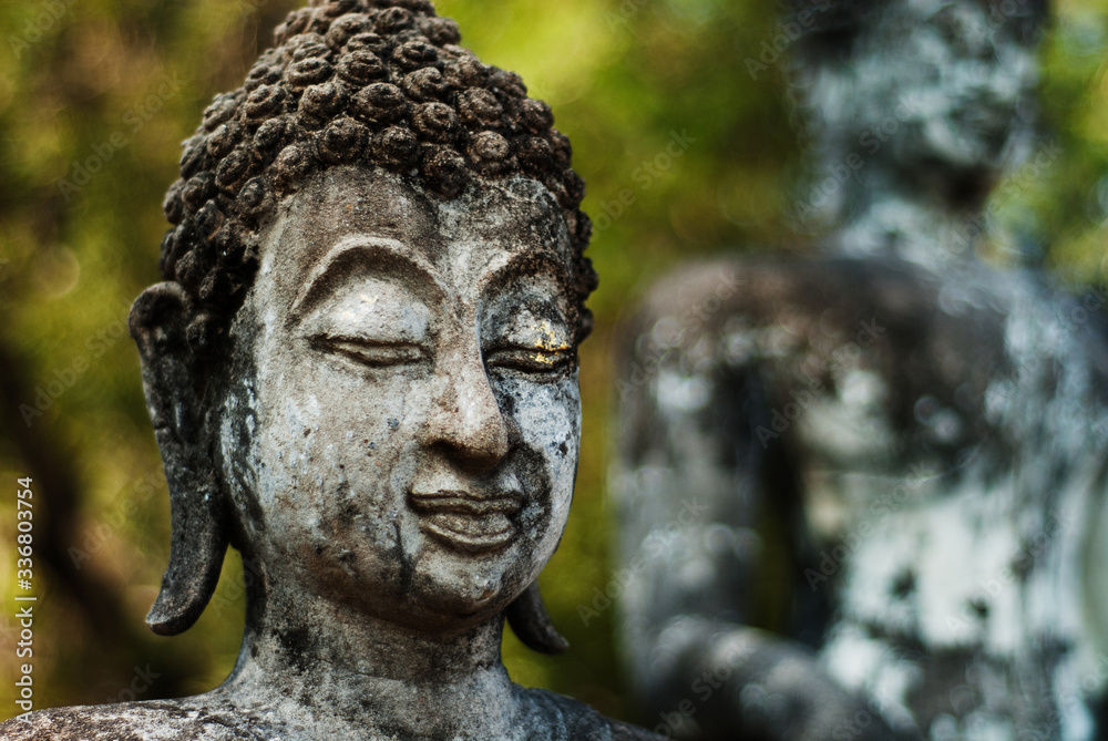 Detail close up of Ancient Buddhist ruins in Sukhothai Historical Park in Sukhothai Province, Thailand, Southeast Asia Detail close up of Ancient Buddhist ruins in Sukhothai Historical Park in Sukhothai Province, Thailand, Southeast Asia