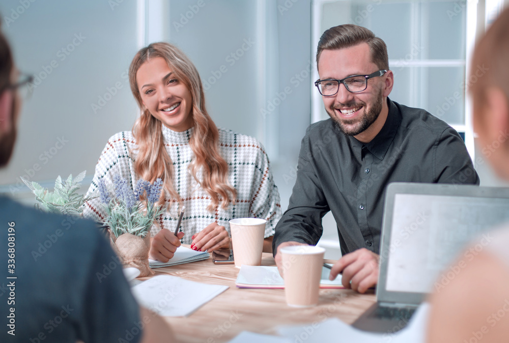 businessman discussing with business team new strategy businessman discussing with business team new strategy