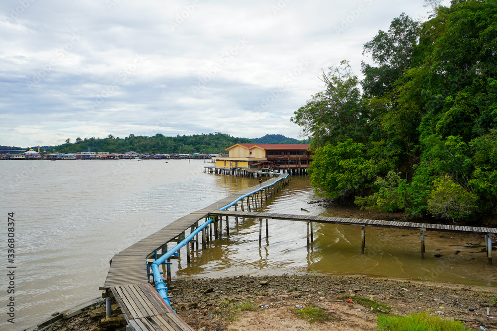 Bandar Seri Begawan is the capital of Brunei and it has unique community on the water. November 2019