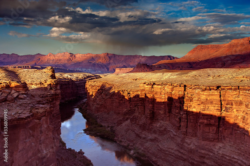 Marble canyon and Colorado river