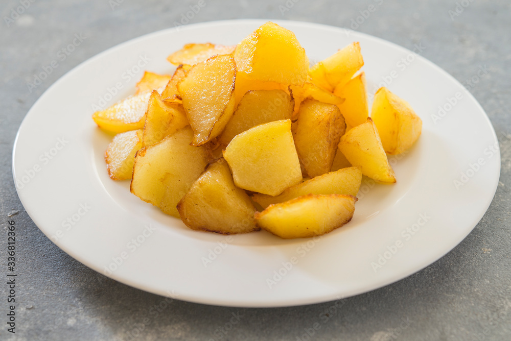 Patatas bravas traditional Spanish potatoes snack tapas Patatas bravas traditional Spanish potatoes snack tapas