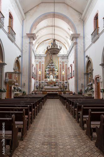 interior of church