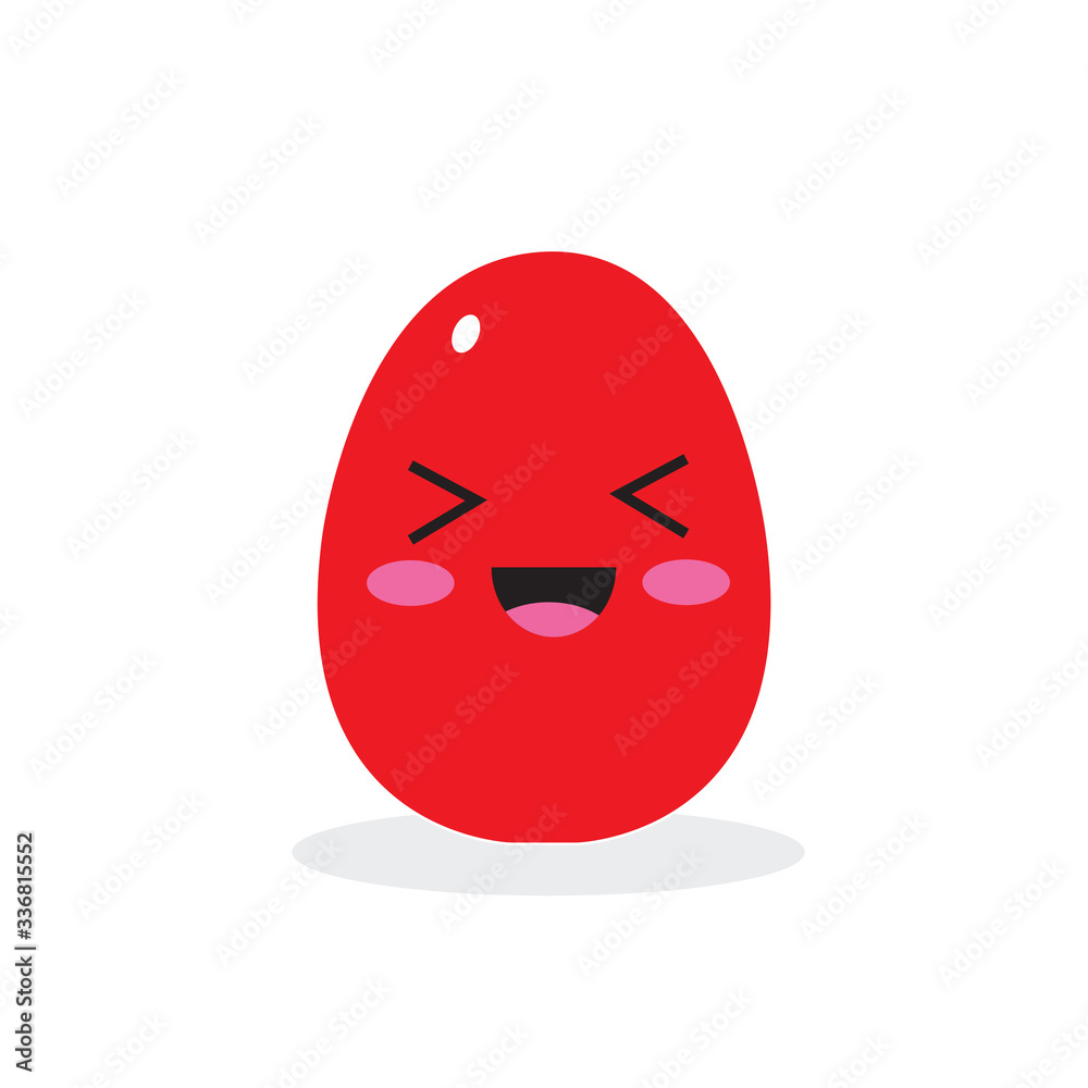 Illustration vector graphic of cute eggs. 