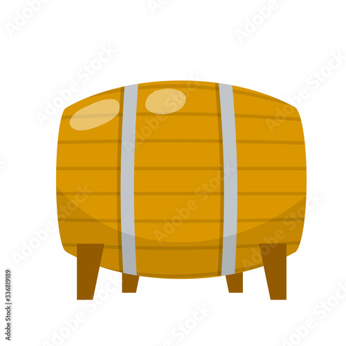 Transfusion. Blood packaging. Element hospitals, clinics. Cartoon flat illustration. Treatment of patient with bleeding. Medical preparation. Red liquid in bag with tube