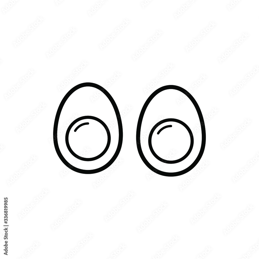 Egg icon template