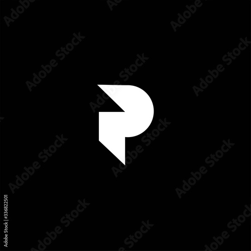 Letter P Logo Icon Design Template Stock Vector , letter P icon logo design template vector image , letter p  photo