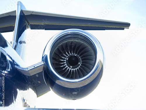 Private jet detail