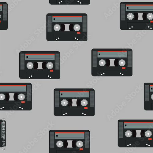 Music Tape Vector Fashion Seamless