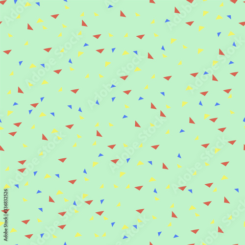 Colored Confetti Fashion Pattern Seamless