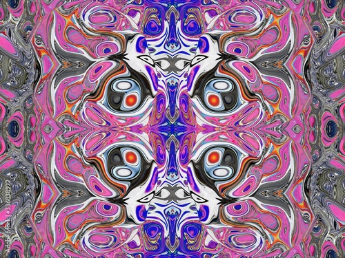 pattern and texture in color  for design textile and graphic design 