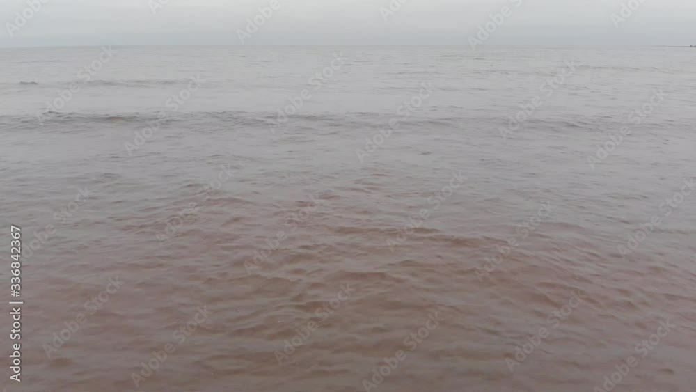 The beautiful beach of Ladoga lake The beautiful beach of Ladoga lake