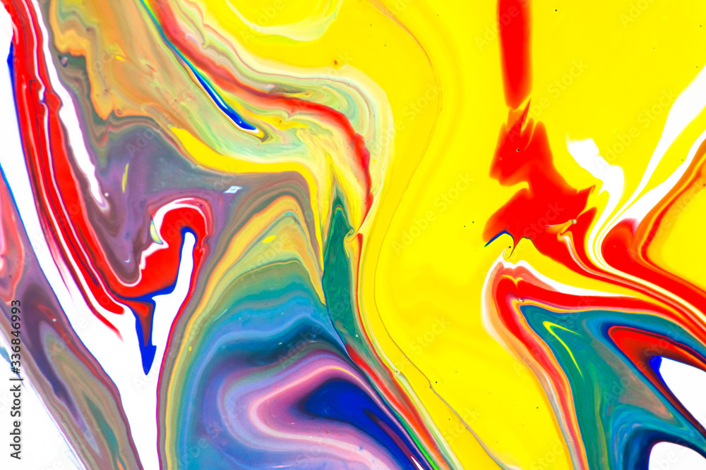 Abstract Painting Background, Colorful Paint Ink Fluid Swirl Pattern, Contemporary Art Background Abstract Painting Background, Colorful Paint Ink Fluid Swirl Pattern, Contemporary Art Background