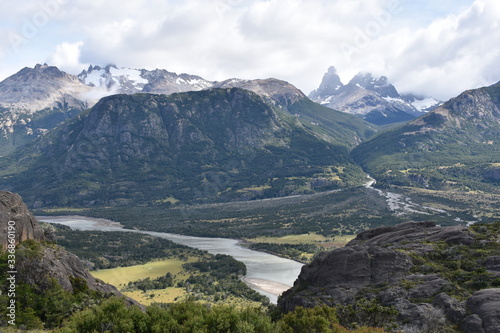 Sur de Chile paisaje rio