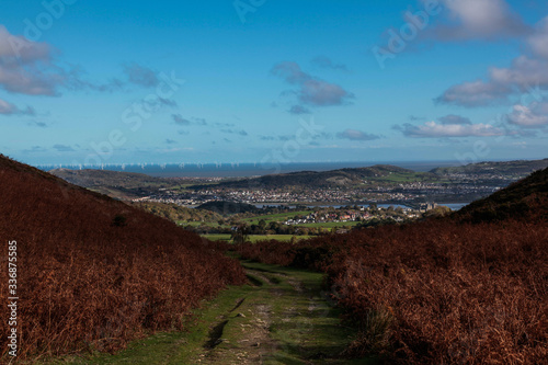 Conway Mountain  Wales  United Kingdom